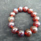 35 gram 14 Beads Mala Bracelet Indonesian Red Amber 16 mm for Healing A14G262