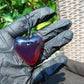 10 gr Heart Pendant Indonesian Blue Amber for Healing 25A350
