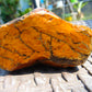 256 gram Polished Indonesia Yellow Aromatic Amber for Healing AY26M131
