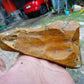 256 gram Polished Indonesia Yellow Aromatic Amber for Healing AY26M131