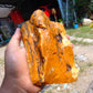 353 gram Polished Indonesia Yellow Aromatic Amber for Healing AY26M151