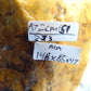 353 gram Polished Indonesia Yellow Aromatic Amber for Healing AY26M151