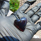 9 gr Heart Pendant Indonesian Blue Amber for Healing 25A359