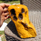 945 gram Polished Indonesia Yellow Fragrance Amber for Healing K819