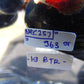 936 gr Big beads Necklace Indonesian Black blue Amber for Healing NEC257