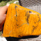 945 gram Polished Indonesia Yellow Fragrance Amber for Healing K819