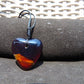 10 gr Heart Pendant Indonesian Blue Amber for Healing 25A344