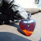 10 gr Heart Pendant Indonesian Blue Amber for Healing 25A344