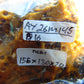 816 gram Polished Indonesia Yellow Aromatic Amber for Healing AY26M145