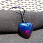 10 gr Heart Pendant Indonesian Blue Amber for Healing 25A349