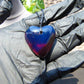 10 gr Heart Pendant Indonesian Blue Amber for Healing 25A349