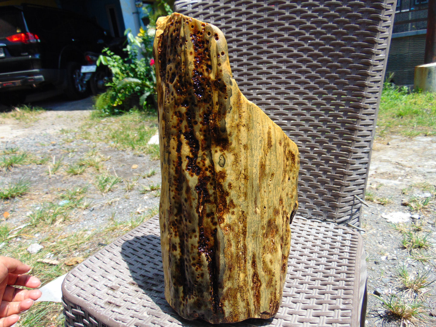 5242 gram Indonesia Yellow Aromatic Perfumed Amber for Healing K829