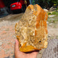 1376 gram Polished Indonesia Yellow Aromatic Amber for Healing AY26M113
