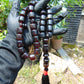 142 gr Komboloi Tasbih Rosary 33+2 Beads 15x16 mm Indonesian Dark Red Amber for Healing TB66
