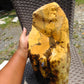 5242 gram Polished Indonesia Yellow Fragrance Amber for Healing K829