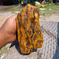 475 gram Polished Indonesia Yellow Aromatic Amber for Healing AY26M126