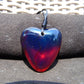 15 gr Heart Pendant Indonesian Blue Amber for Healing 25A357