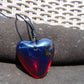 15 gr Heart Pendant Indonesian Blue Amber for Healing 25A357