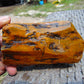 243 gram Polished Indonesia Yellow Aromatic Amber for Healing AY26M129