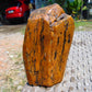 243 gram Polished Indonesia Yellow Aromatic Amber for Healing AY26M129