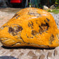 575 gram Polished Indonesia Yellow Aromatic Amber for Healing AY26M116