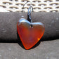 15 gr Heart Pendant Indonesian Blue Amber for Healing 25A233
