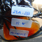 15 gr Heart Pendant Indonesian Blue Amber for Healing 25A233