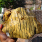 2985 gram Polished Indonesia Yellow Aromatic Zebra Amber for Healing AY26M165