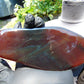 130 gram Slab polished Indonesian Cherry Red Amber for Healing ML80