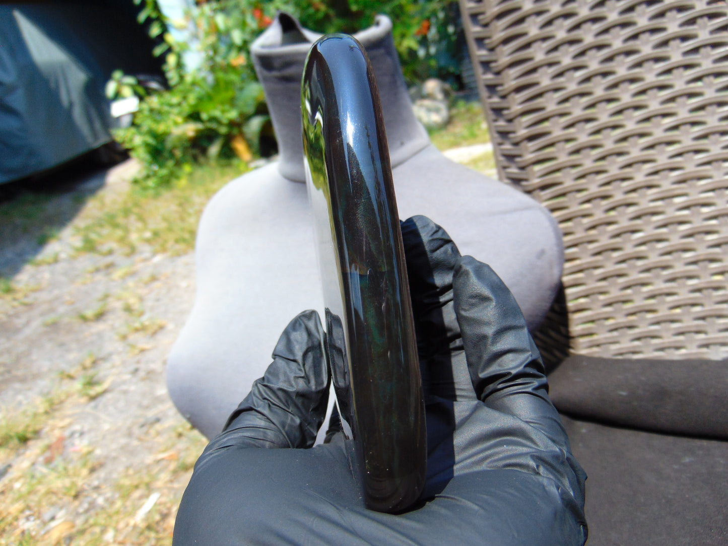 149 gram Slab polished Indonesian Cherry Red Amber for Healing ML79