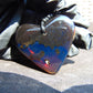 20 gr 50X51X13 mm  Pendant Indonesian  Blue Amber for Healing AK183