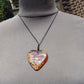 12 gr Heart Pendant Indonesian  Amber for Healing 25A224