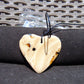 11 gr Heart Pendant Indonesian white Amber for Healing 25A223