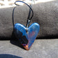8 gr 36X30X9 mm  Pendant Indonesian  Blue Amber for Healing PBN691