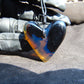 8 gr 36X30X9 mm  Pendant Indonesian  Blue Amber for Healing PBN691