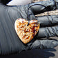 9 gr Heart Pendant Indonesian white Amber for Healing 25A225