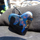 15 gr 37X44X12 mm  Pendant Indonesian  Blue Amber for Healing PCY724
