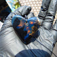 15 gr 37X44X12 mm  Pendant Indonesian  Blue Amber for Healing PCY724