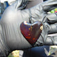 15 gram 44x43x15 mm  Pendant Indonesian Blue Amber for Healing 25N60