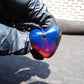 9 gr Heart Pendant Indonesian Blue Amber for Healing 25A345