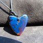 6 gr 22X29X12 mm  Pendant Indonesian  Blue Amber for Healing PBY703