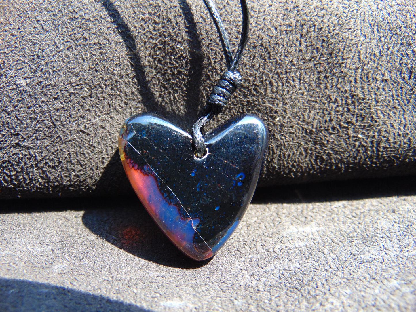 6 gr 22X29X12 mm  Pendant Indonesian  Blue Amber for Healing PBY703