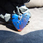 6 gr 22X29X12 mm  Pendant Indonesian  Blue Amber for Healing PBY703