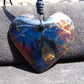 21 gr 50X53X15 mm  Pendant Indonesian  Blue Amber for Healing AR31