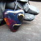 12 gr Heart Pendant Indonesian Black Blue Amber for Healing 25A335