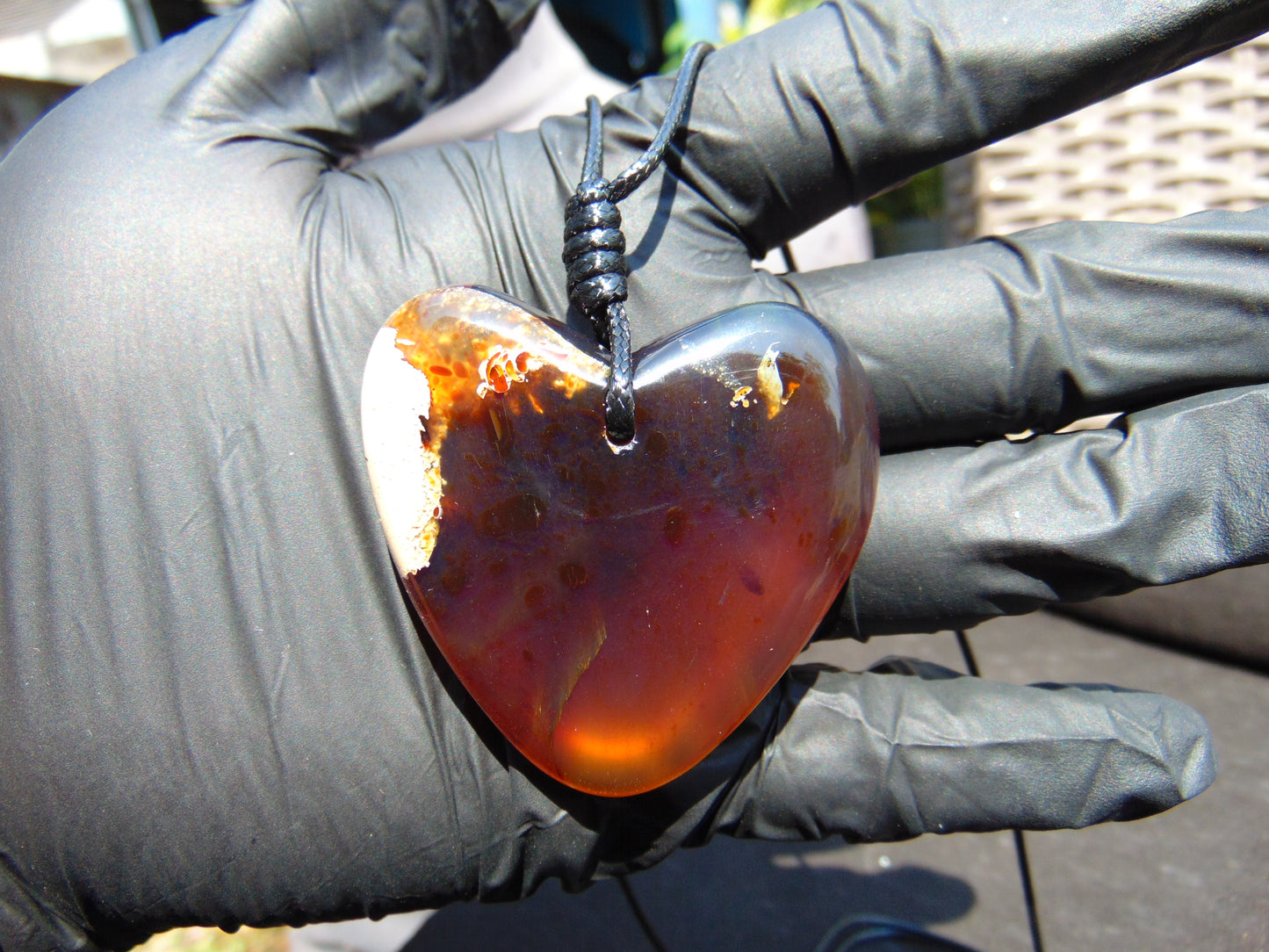 20 gram 51x49x13 mm  Pendant Indonesian Amber for Healing AK199