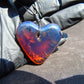 10 gr 41X39X12 mm  Pendant Indonesian  Blue Amber for Healing AK187