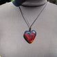 10 gr 41X39X12 mm  Pendant Indonesian  Blue Amber for Healing AK187