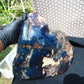 3760 gr Blue Polished 275x230x90 mm Indonesia Blue Amber for Healing 2ML179