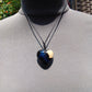 9 gr Heart Pendant Indonesian Blue Amber for Healing 25A351